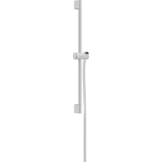 Hansgrohe Unica zuhanyrúd S Puro 650mm, 1.60m-es zuhanytömlővel matt fehér