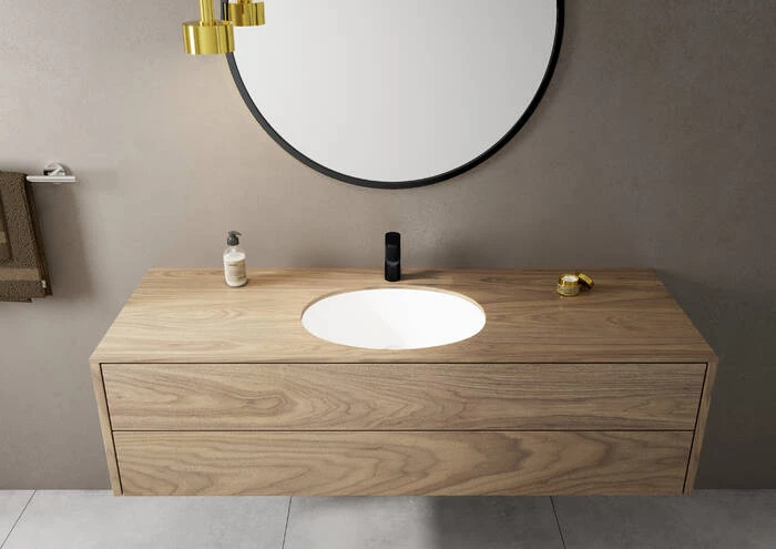 Hansgrohe Vernis Blend 100 egykaros mosdócsaptelep, lefolyógarnitúra nélkül, matt fekete