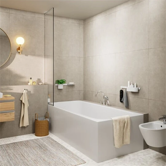 Hansgrohe Vernis Blend 4-lyukú peremre szerelhető kétkaros kádcsaptelep, króm