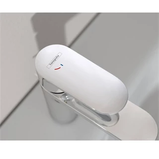 Hansgrohe Vernis Blend 70 egykaros mosdócsaptelep, CoolStart, automata lefolyógarnitúrával, króm