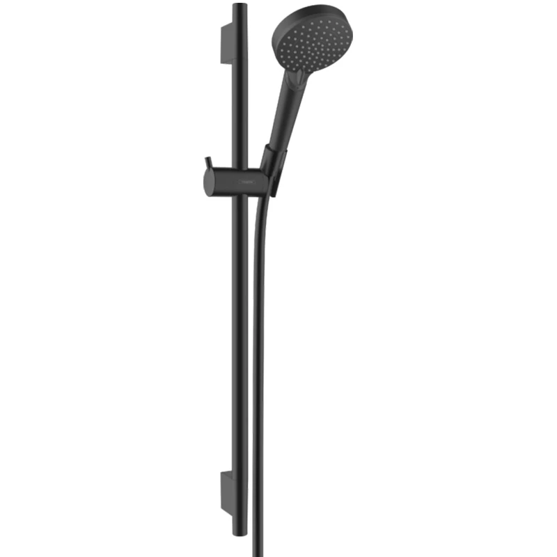 Hansgrohe Vernis Blend Zuhanyszett Vario EcoSmart, S Puro 65 zuhannyal, matt fekete