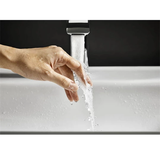 Hansgrohe Vivenis egykaros mosdócsaptelep 110, automata lefolyógarnitúrával, króm