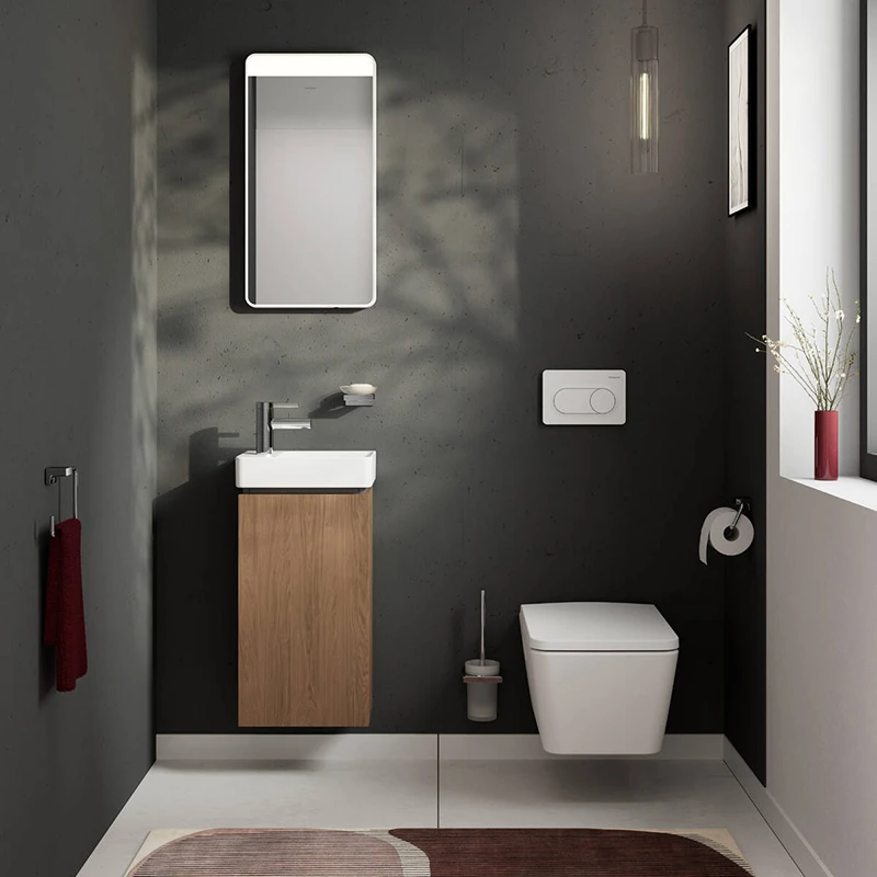 Hansgrohe Xanuia Q kézmosó 360/250, csapfurattal és túlfolyóval,fehér
