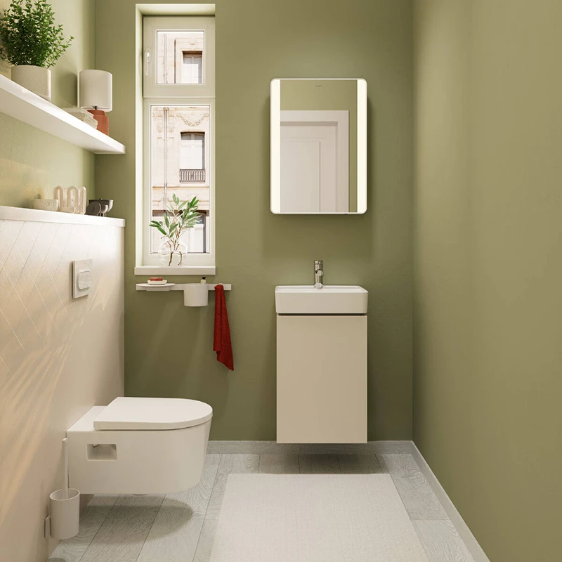 Hansgrohe Xanuia Q kézmosó 450/340, csapfurattal és túlfolyóval