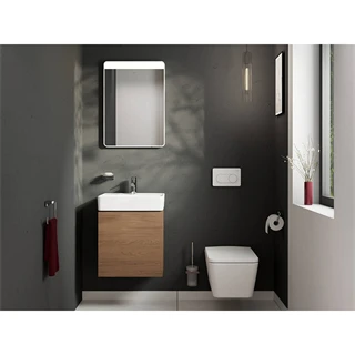 Hansgrohe Xanuia Q kézmosó 500/390, csapfurattal és túlfolyóval