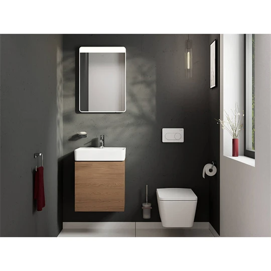 Hansgrohe Xanuia Q kézmosó 500/390, csapfurattal és túlfolyóval