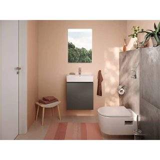 Hansgrohe Xanuia Q kézmosó 500/390, csapfurattal és túlfolyóval, SmartClean