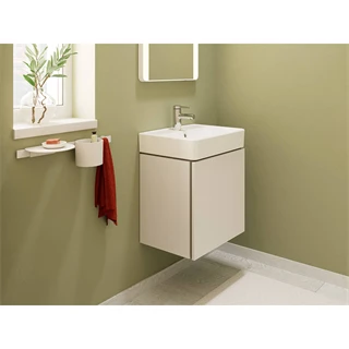Hansgrohe Xanuia Q kézmosó 500/390, csapfurattal és túlfolyóval, SmartClean