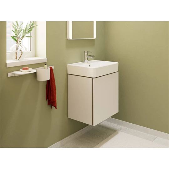 Hansgrohe Xanuia Q kézmosó 500/390, csapfurattal és túlfolyóval, SmartClean