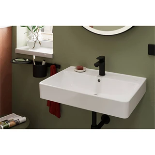 Hansgrohe Xanuia Q mosdókagyló 650/480, csapfurattal és túlfolyóval, SmartClean