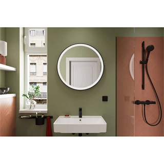 Hansgrohe Xanuia Q mosdókagyló 650/480, csapfurattal és túlfolyóval, SmartClean