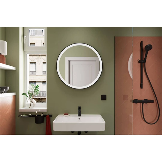 Hansgrohe Xanuia Q mosdókagyló 650/480, csapfurattal és túlfolyóval, SmartClean