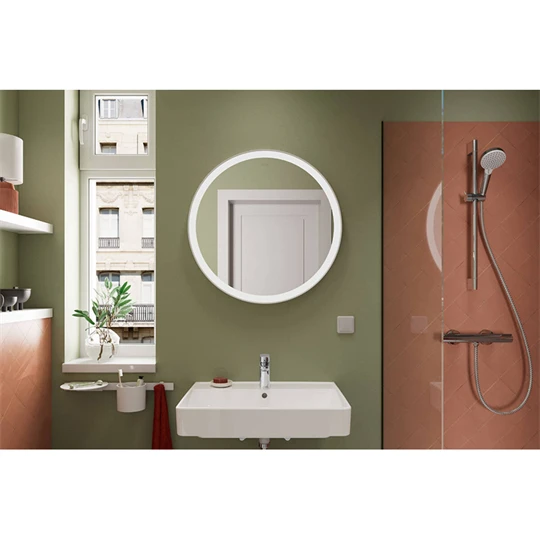 Hansgrohe Xanuia Q mosdókagyló 650/480, csapfurattal és túlfolyóval, SmartClean