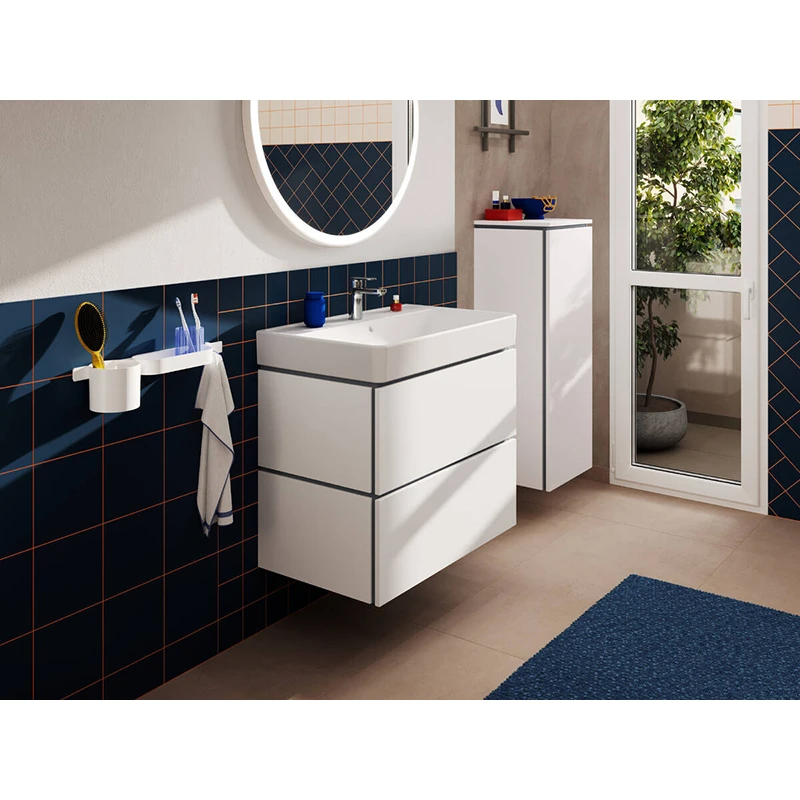 Hansgrohe Xanuia Q mosdókagyló 800/480, csapfurattal és túlfolyóval