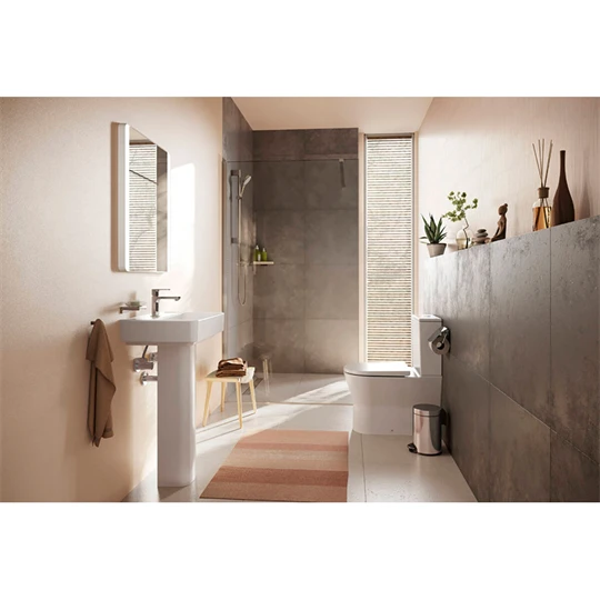 Hansgrohe Xanuia Q mosdókagyló Kompakt 550/370, csapfurattal és túlfolyóval