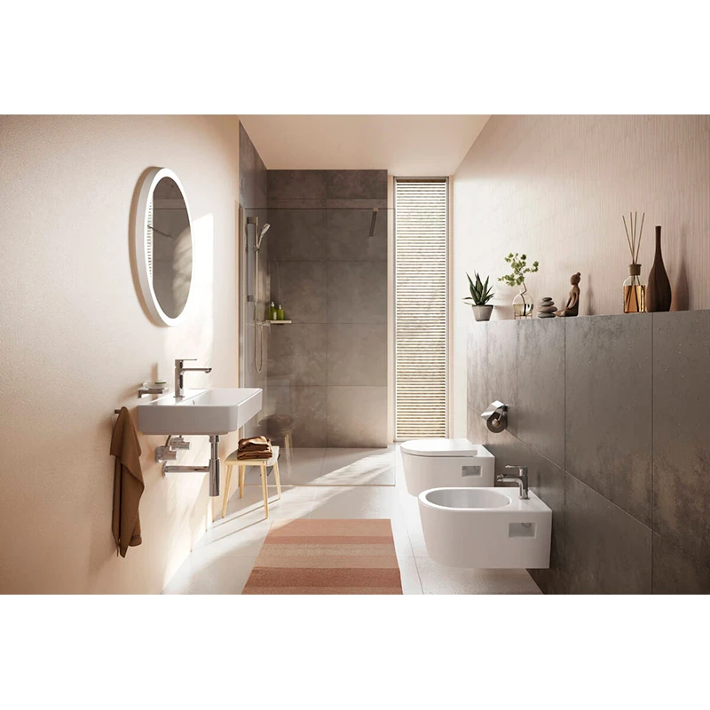 Hansgrohe Xanuia Q mosdókagyló Kompakt 650/390, csapfurattal és túlfolyóval