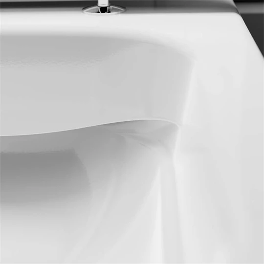 Hansgrohe fali WC Set 540 perem nélküli AquaFall Flush WC ülőkével és SoftClose, QuickRelease fedéllel, SmartClean