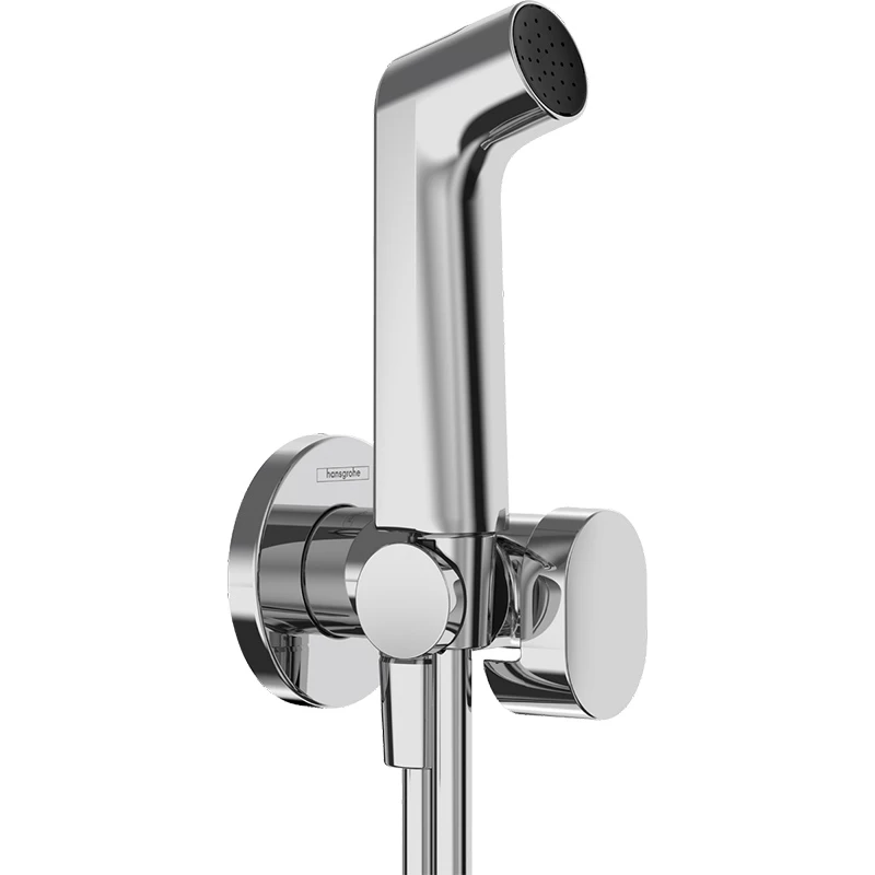 Hansgrohe hidegvizes bidé kézizuhany S, 1jet, EcoSmart+, zuhanytartóval és 125cm-es zuhanytömlővel