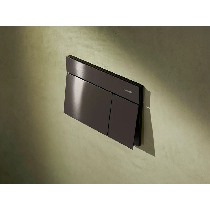Hansgrohe iFrame Element E nyomólap WC-hez, dual mennyiség,fekete króm