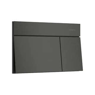 Hansgrohe iFrame Element E nyomólap WC-hez, dual mennyiség,fekete króm