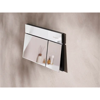 Hansgrohe iFrame Element E nyomólap WC-hez, dual mennyiség,króm