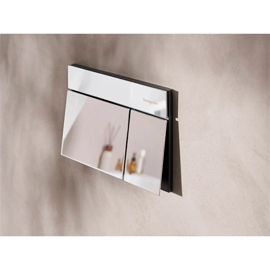 Hansgrohe iFrame Element E nyomólap WC-hez, dual mennyiség,króm