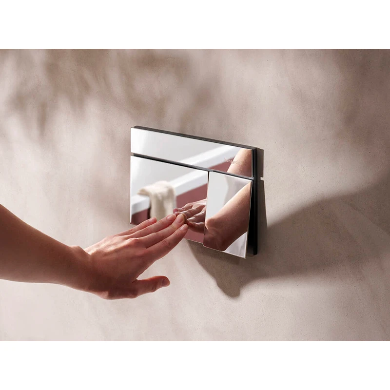 Hansgrohe iFrame Element E nyomólap WC-hez, dual mennyiség,króm
