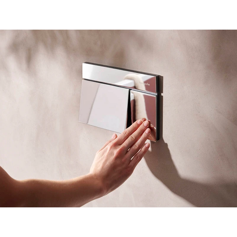 Hansgrohe iFrame Element E nyomólap WC-hez, dual mennyiség,króm