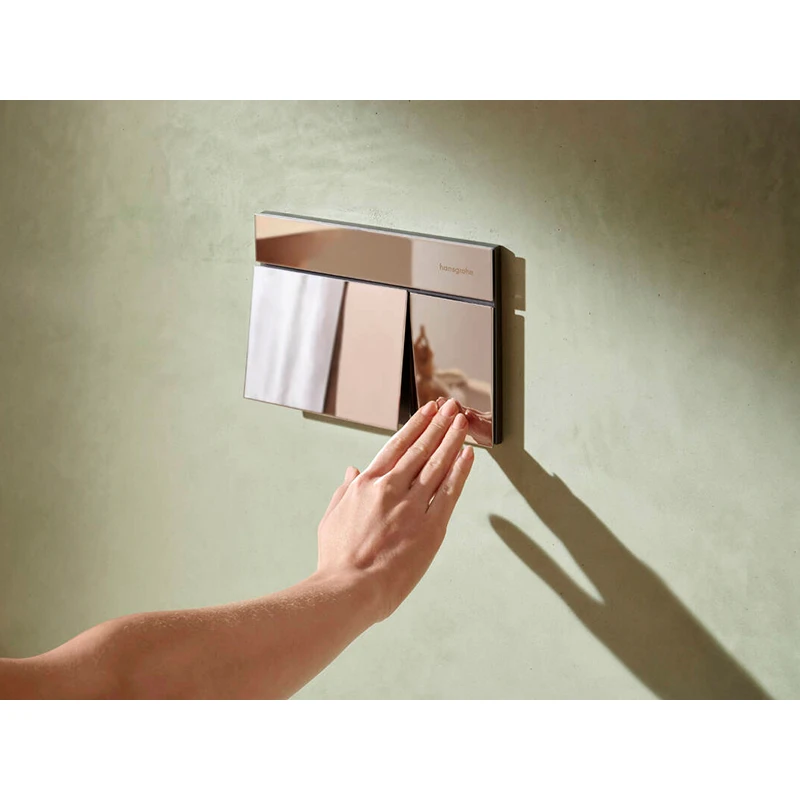 Hansgrohe iFrame Element E nyomólap WC-hez, dual mennyiség,króm