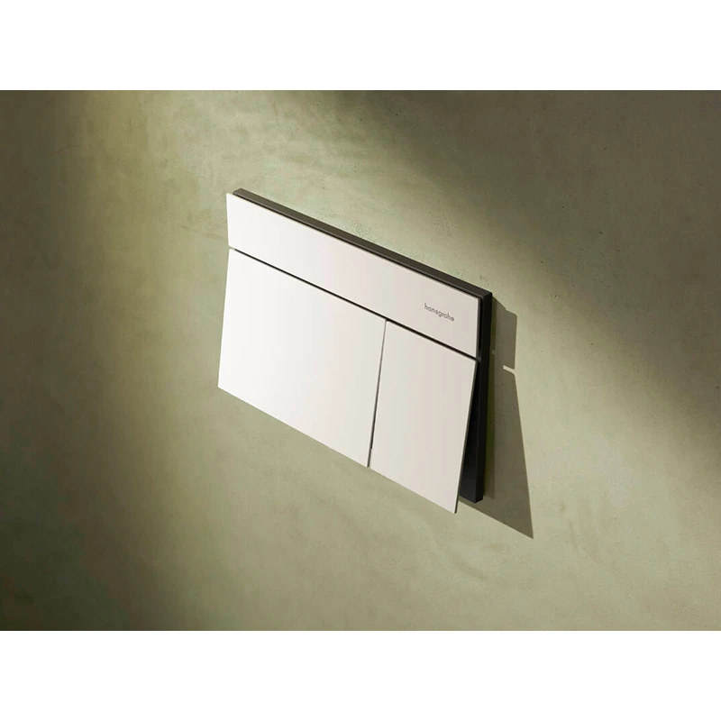 Hansgrohe iFrame Element E nyomólap WC-hez, dual mennyiség,matt fehér