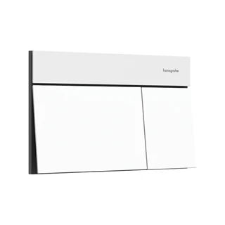 Hansgrohe iFrame Element E nyomólap WC-hez, dual mennyiség,matt fehér