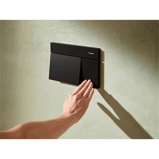 Hansgrohe iFrame Element E nyomólap WC-hez, dual mennyiség,matt fekete