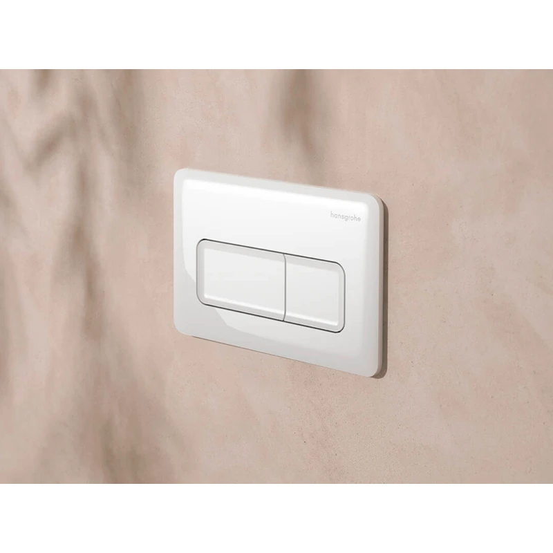 Hansgrohe iFrame Original Q nyomólap WC-hez, dual mennyiség,fehér