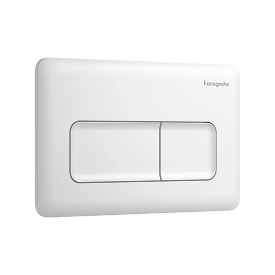 Hansgrohe iFrame Original Q nyomólap WC-hez, dual mennyiség,matt fehér
