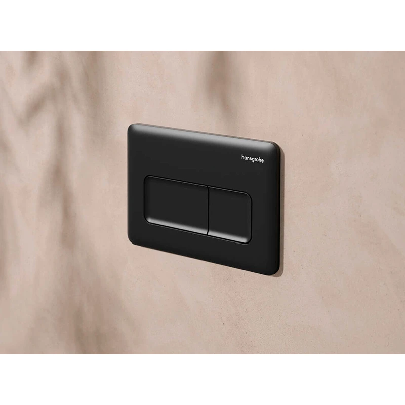 Hansgrohe iFrame Original Q nyomólap WC-hez, dual mennyiség,matt fekete