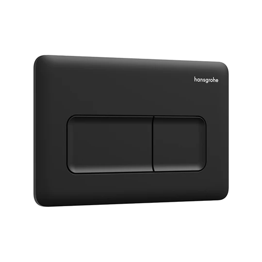 Hansgrohe iFrame Original Q nyomólap WC-hez, dual mennyiség,matt fekete