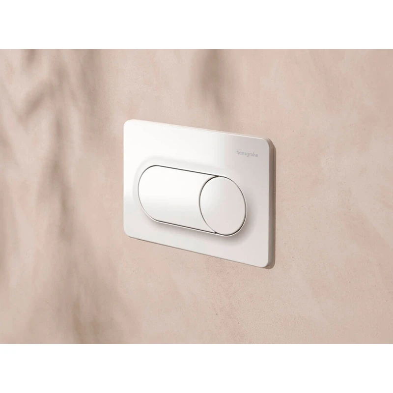Hansgrohe iFrame Original S nyomólap WC-hez, dual mennyiség,fehér
