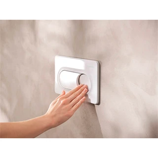 Hansgrohe iFrame Original S nyomólap WC-hez, dual mennyiség,fehér