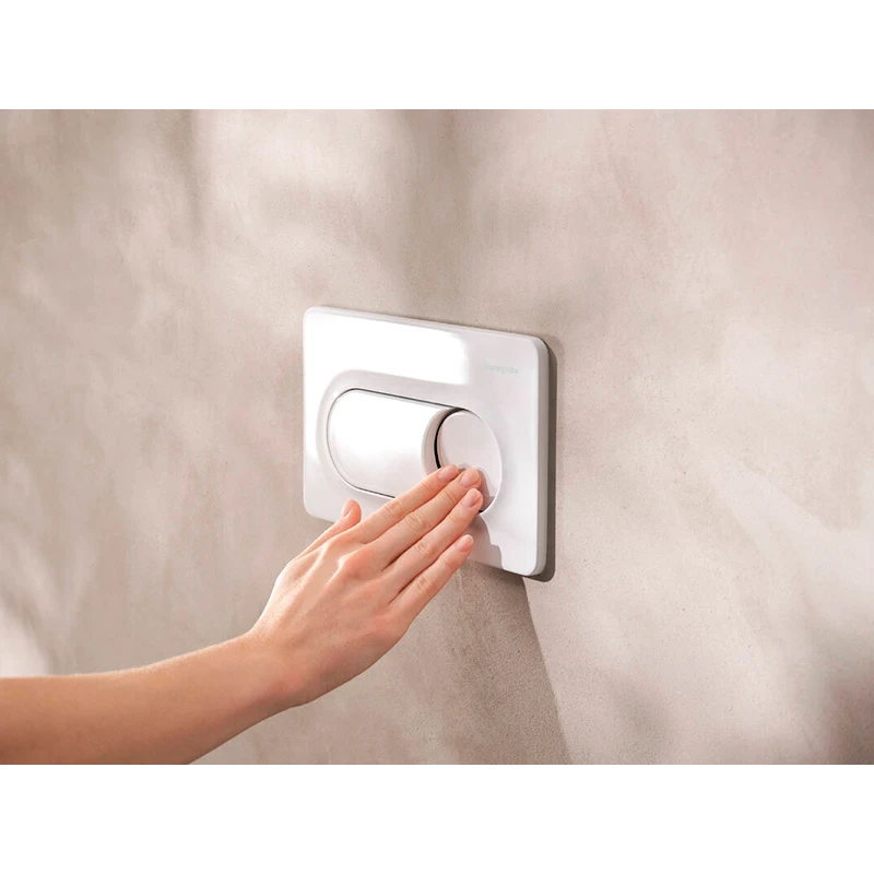 Hansgrohe iFrame Original S nyomólap WC-hez, dual mennyiség,fehér
