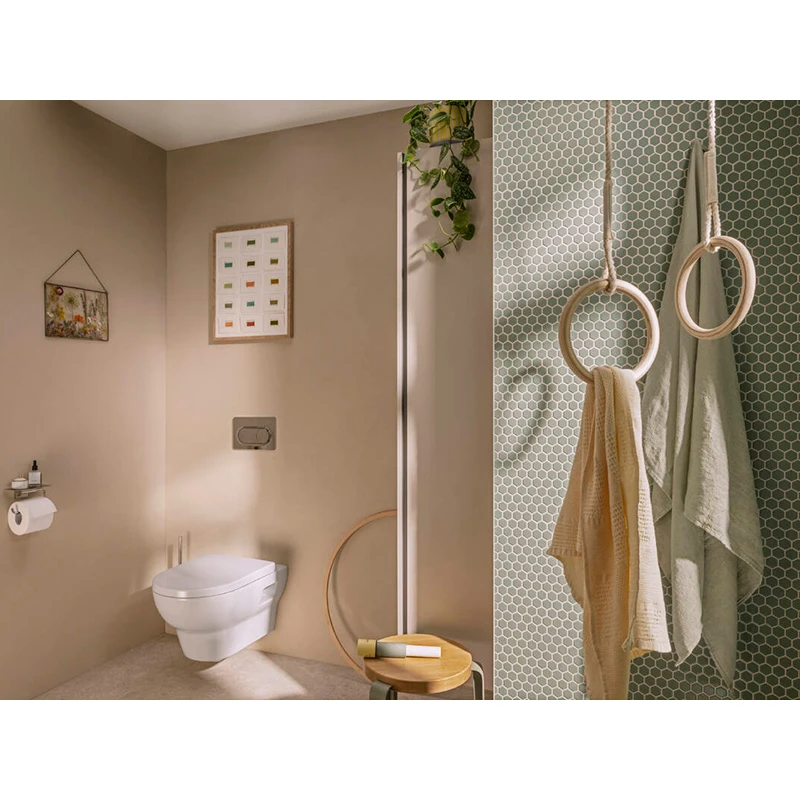 Hansgrohe iFrame Original S nyomólap WC-hez, dual mennyiség,króm