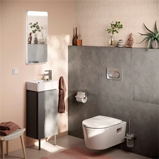 Hansgrohe iFrame Original S nyomólap WC-hez, dual mennyiség,króm