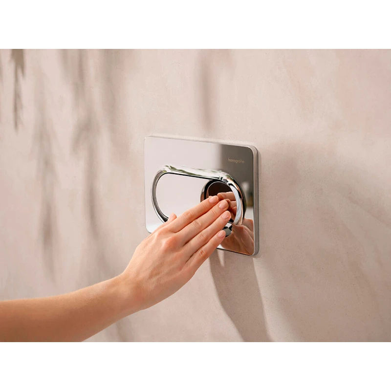Hansgrohe iFrame Original S nyomólap WC-hez, dual mennyiség,króm