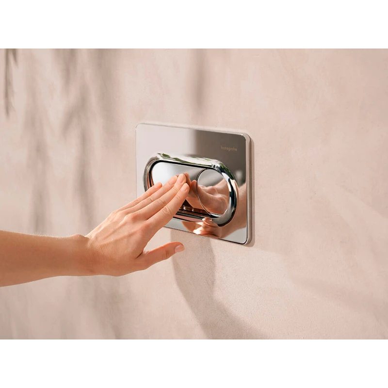 Hansgrohe iFrame Original S nyomólap WC-hez, dual mennyiség,króm