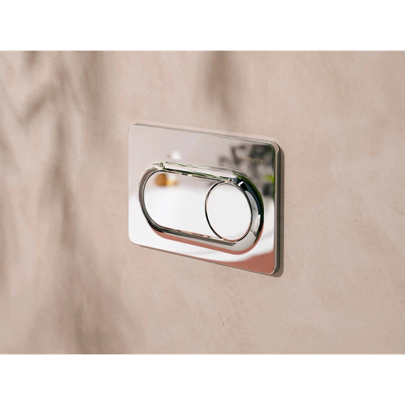 Hansgrohe iFrame Original S nyomólap WC-hez, dual mennyiség,króm