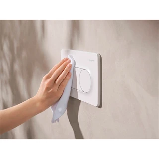 Hansgrohe iFrame Original S nyomólap WC-hez, dual mennyiség,matt fehér
