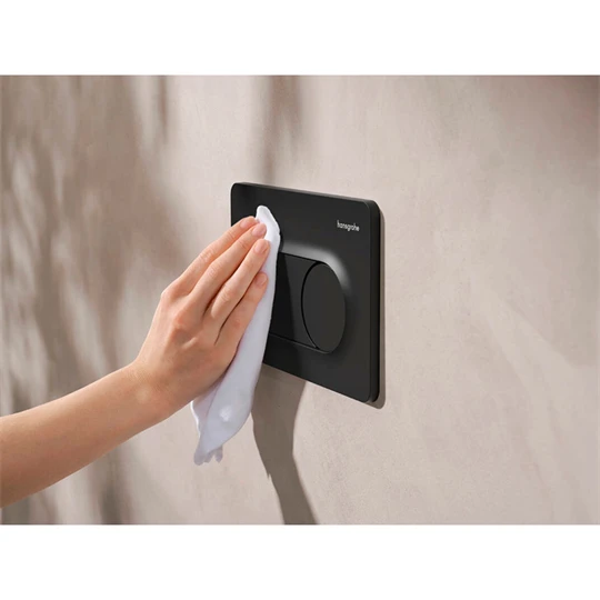 Hansgrohe iFrame Original S nyomólap WC-hez, dual mennyiség,matt fekete