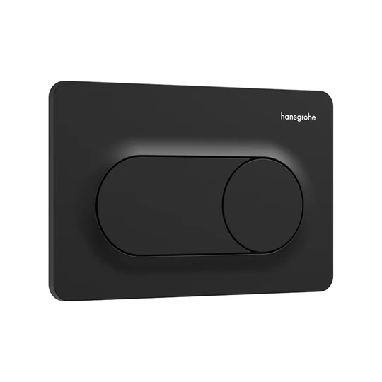 Hansgrohe iFrame Original S nyomólap WC-hez, dual mennyiség,matt fekete