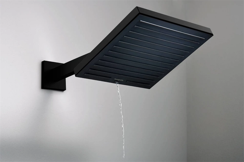 Hansgrohe zuhanykar E 390mm matt fekete