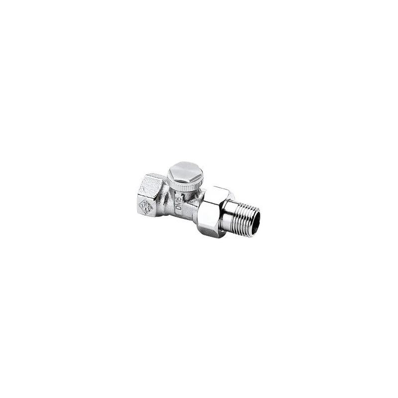 IMI Heimeier Regutec visszatérő szelep, egyenes nikkelezett 1/2"