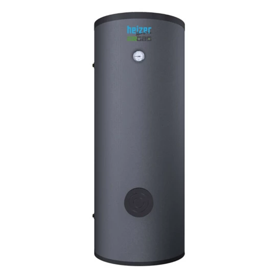 Heizer HMV-tároló egy hőcserélővel hőszivattyúhoz, BSH-163, 160l , átmérő:480/580/115mm,90kg1,2m2,fix szig.